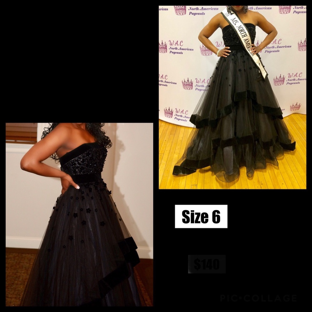 MacDuggal Black Ball Gown.
